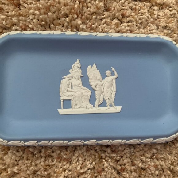 Vintage Imported Wedgewood China Butterdish - Picture 1 of 9